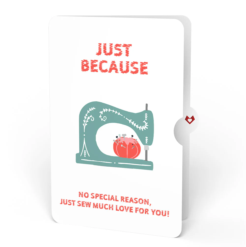 Love You Sew Much Pop-Up Card and Sentiment Set - Image 4