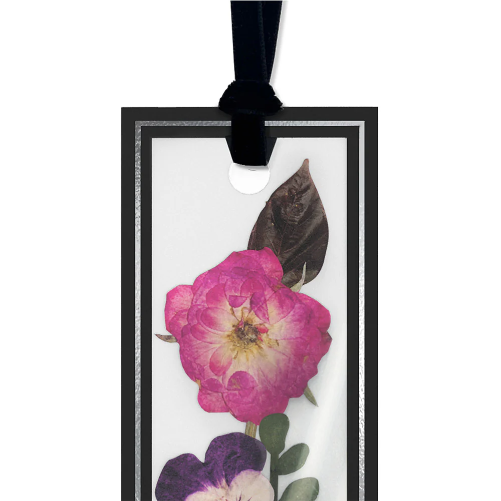 Novel Day Mother’s Day Petal Pressed™ Bookmark Card and Golden Wildflower Frame Sentiment Set for Mom - Image 3